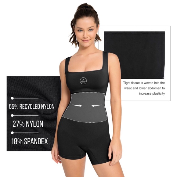 One Piece Shaping Romper - Picture 8 of 9